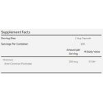 Chromium Picolinate 200 mcg 100 caps Now foods